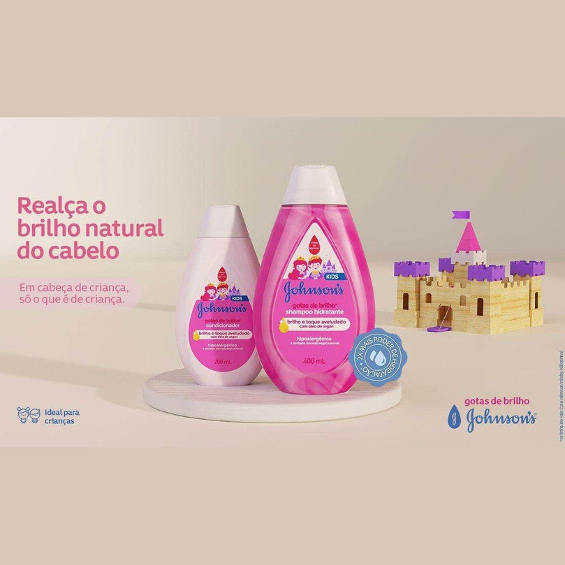Shampoo Johnson's Gotas de Brilho 400ml
Johnson & Johnson
400ml - Drogaria Poupa Centro