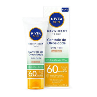 Protetor Solar Nivea Fac Be Cor F60 50G - Drogaria Poupa Centro