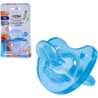 Cefisa chupeta silicone bico ortodôndico n 2 azul