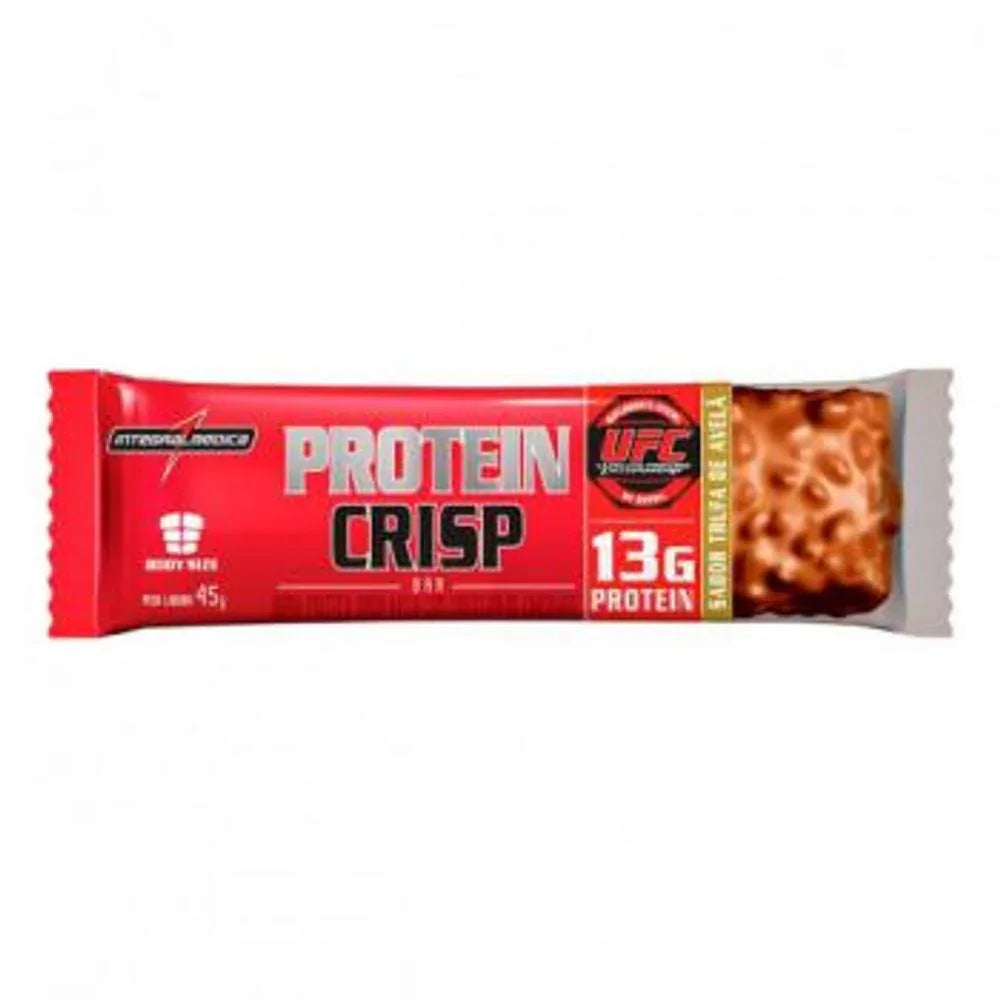 Barra de Proteína Integral Protein Crisp Trufa de Avelã - 45G - Drogaria Poupa Centro