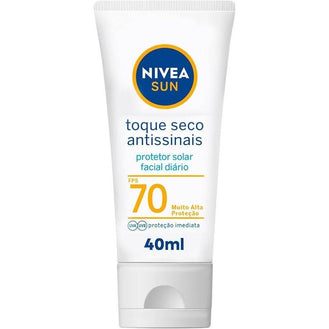Protetor Solar Nivea Facial Fps70 40Ml - Drogaria Poupa Centro