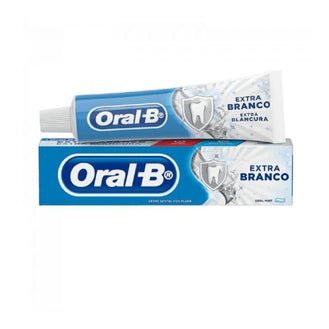 Creme Dental Oral-B Extra Branco 70g - Drogaria Poupa Centro