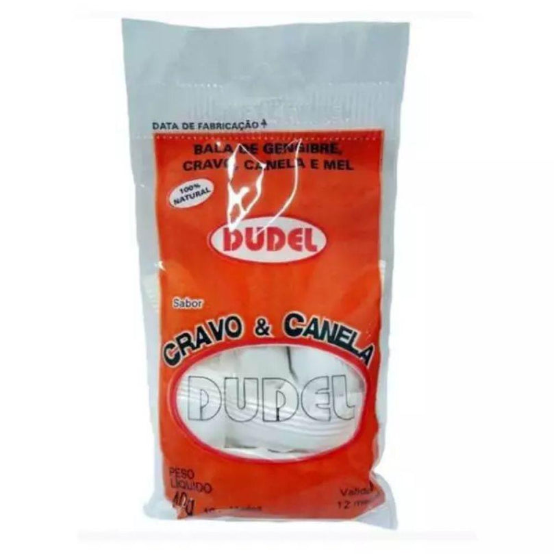 Bala Cravo e Canela 50g Dudel - Drogaria Poupa Centro