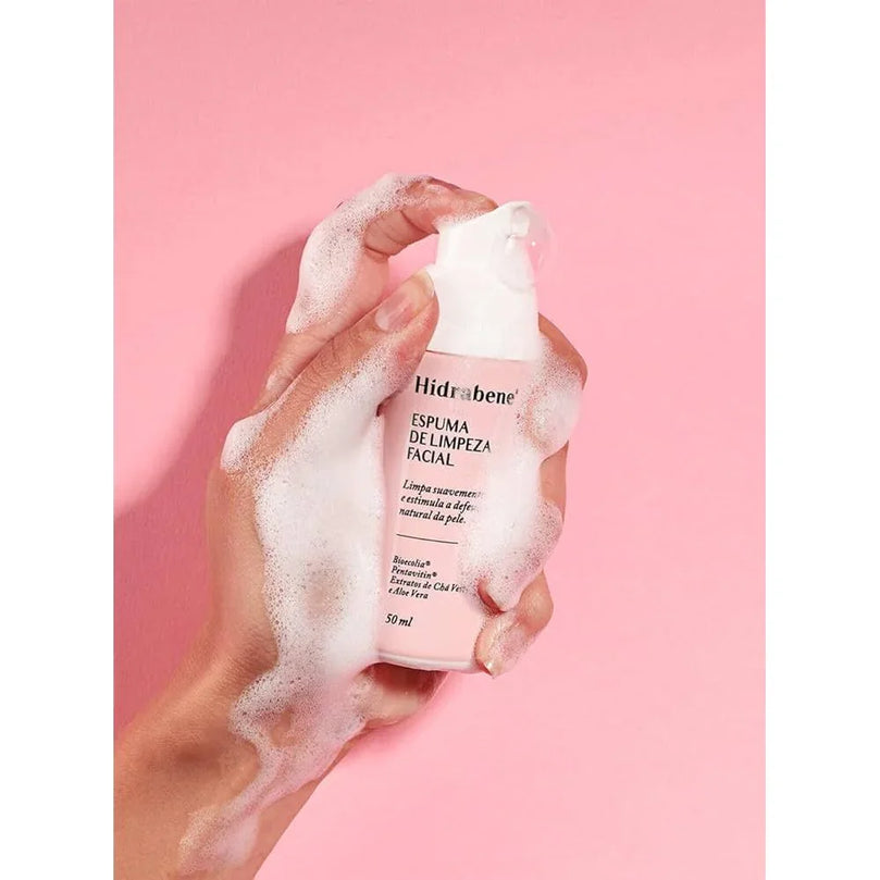 Hidrabene Espuma Limp Fc 50Ml - Drogaria Poupa Centro