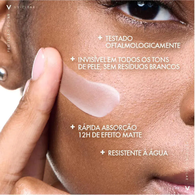 Vichy Capital Soleil Uv-clear Protetor Solar Facial 4.0 Fps 60 40g