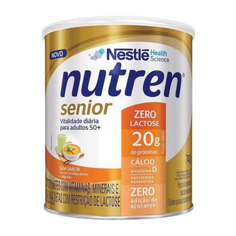 Nutren Baunilha Zero Lactose 740G - Drogaria Poupa Centro