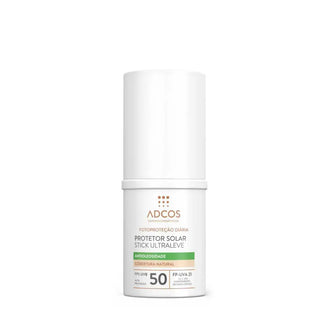 Protetor Solar Facial Adcos Stick Ultraleve FPS50 Peach 15g
