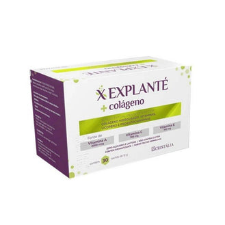 Explanté Colágeno 30 sachês 12g pó para solução de uso oral - Drogaria Poupa Centro