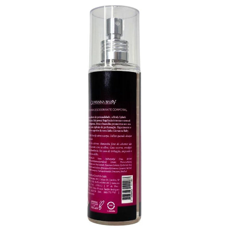 Body Splash Secrets Vegano Giovanna Baby 200ml