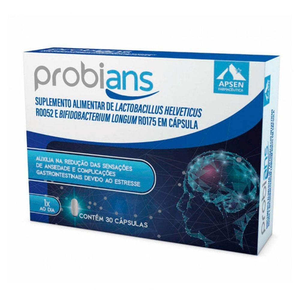 Suplemento Alimentar Probians - 30 Cápsulas - Equilíbrio para Corpo e ...
