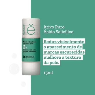 Sérum Facial Ácido Salicílico 2% Ativo Puro 15ml Etat Pur