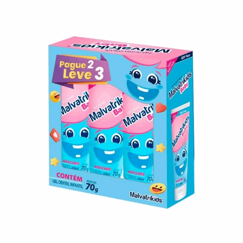Malvatrikids Kit Baby 70G Leve3 Pague2