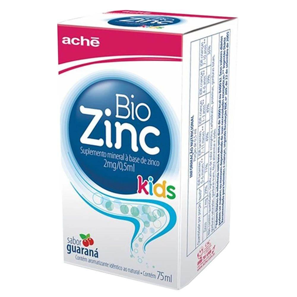 Bio Zinc Kids Sabor Guaraná 75ml - Drogaria Poupa Centro