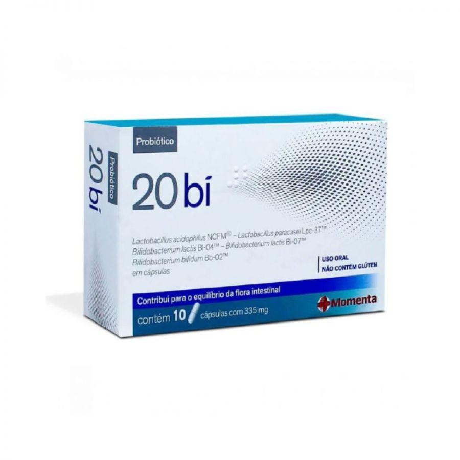 20 BI 10 cápsulas 335mg - Drogaria Poupa Centro