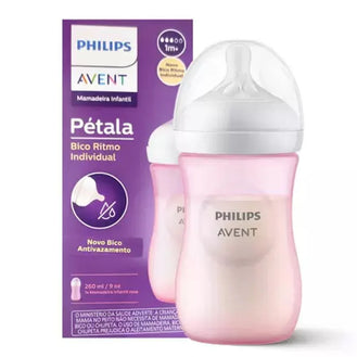 Mamadeira Avent 260Ml Petala 3.0 Rosa