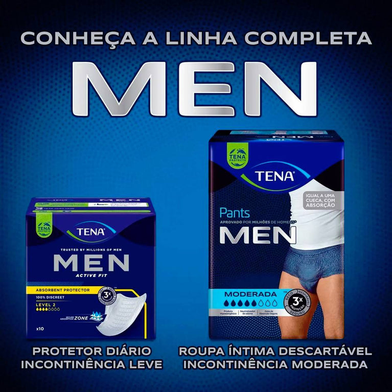 Absorvente Tena Men Active Fit 10 unidades