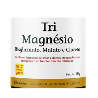 Tri Magnésio Nature Daily 67 cápsulas Sidney Oliveira
