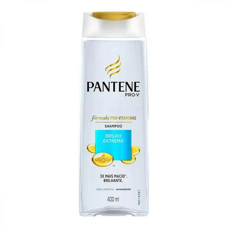 Shampoo Pantene 400ml Brilho Extremo - Drogaria Poupa Centro