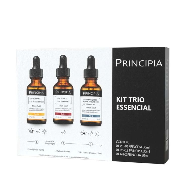 Kit Trio Essencial VC-10 + RN-0,3 + AH-2 Principia