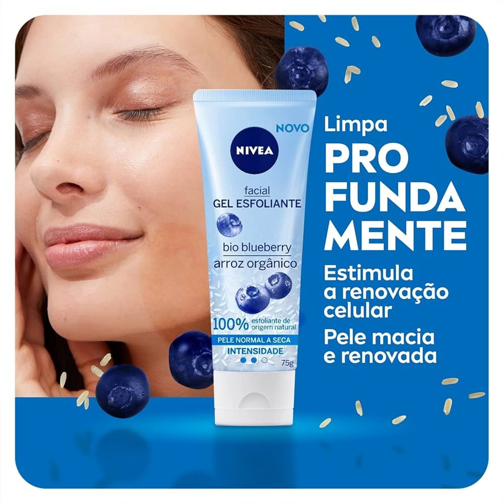Gel Esfoliante Nivea 75Ml Todos Os Tipos De Pele