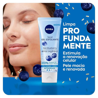 Gel Esfoliante Nivea 75Ml Todos Os Tipos De Pele