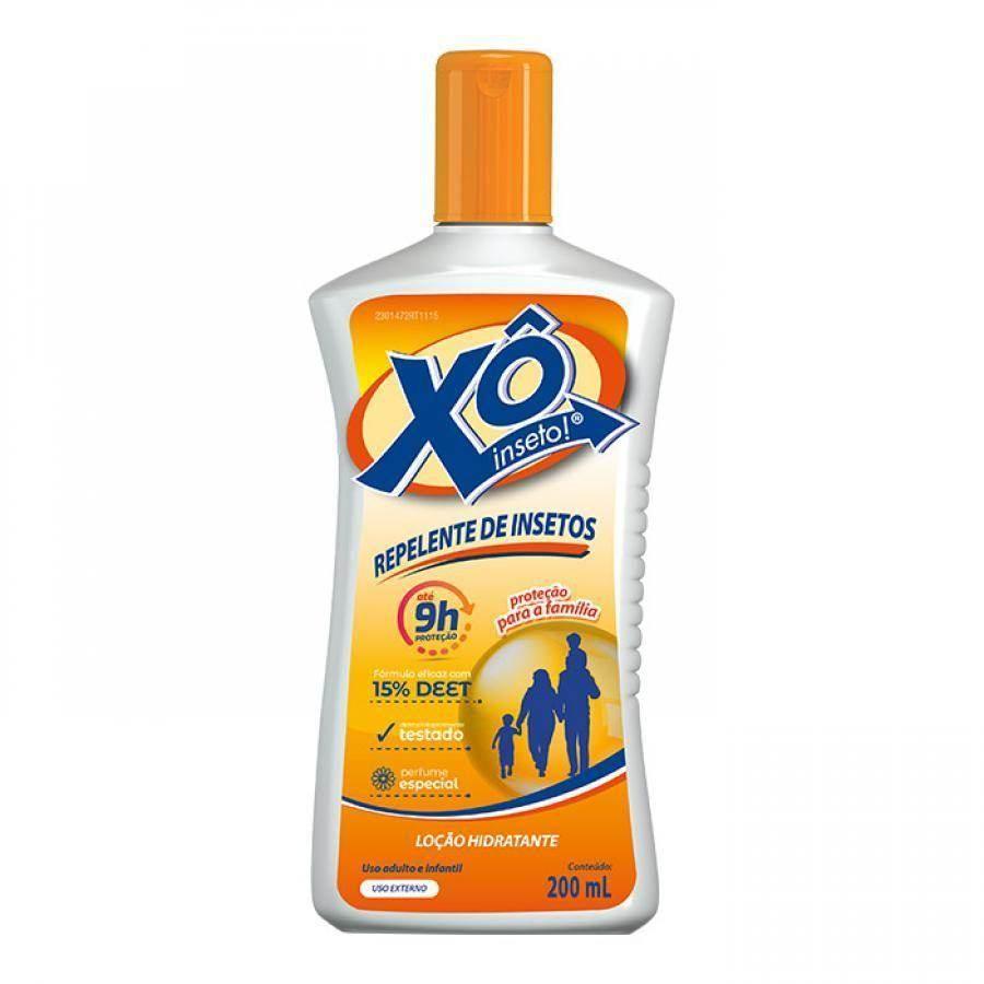 Repelente Xô Inseto loção com 200mL - Drogaria Poupa Centro