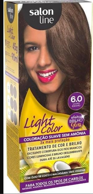 Tintura Ligth Color 6.0 Loiro Escuro - Drogaria Poupa Centro