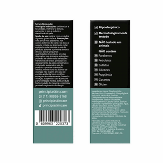 Serum 10% Acido Latico + 5% Acido Kojiko Principia Skincare
