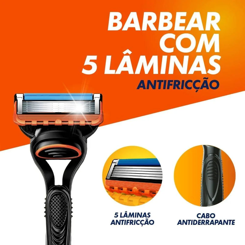 Gillette Carga Para Aparelho De Barbear Fusion5 4 Unidades - Drogaria Poupa Centro