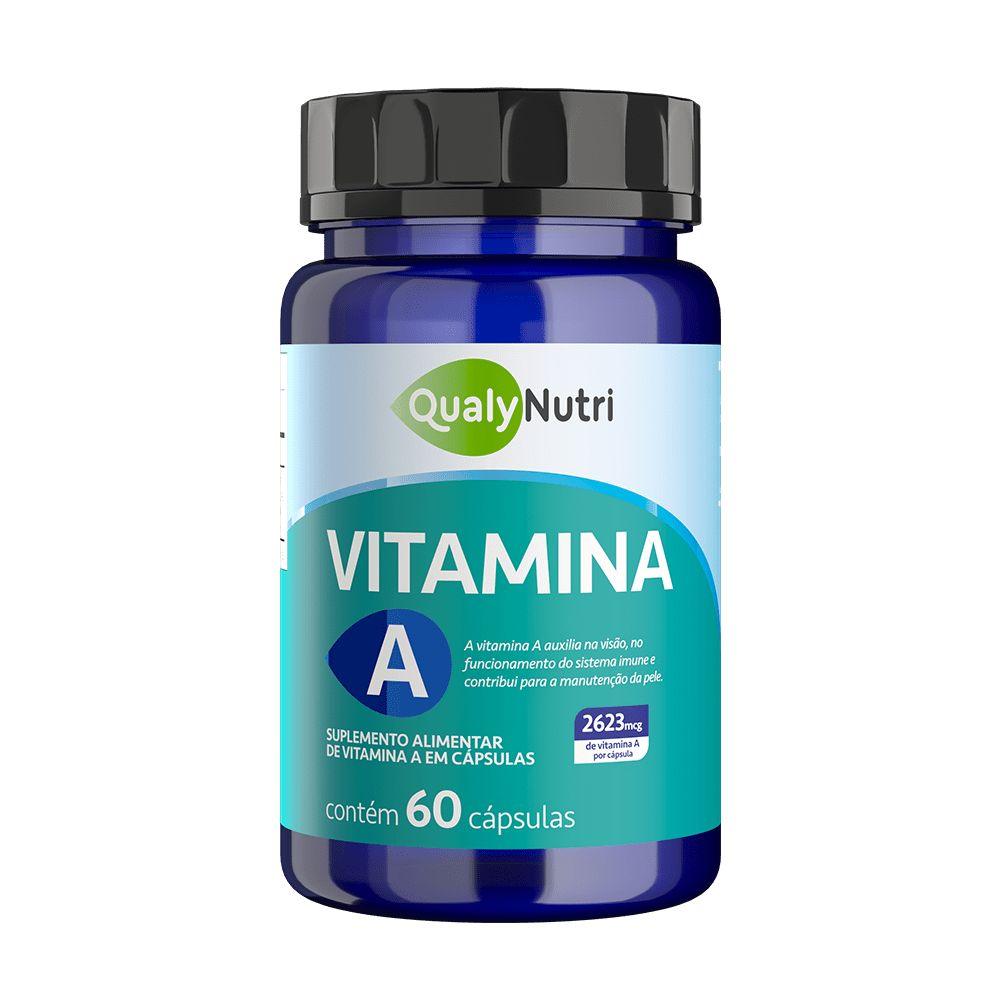 Vitamina A 60 cápsulas Qualy Nutri - HERBANATUS