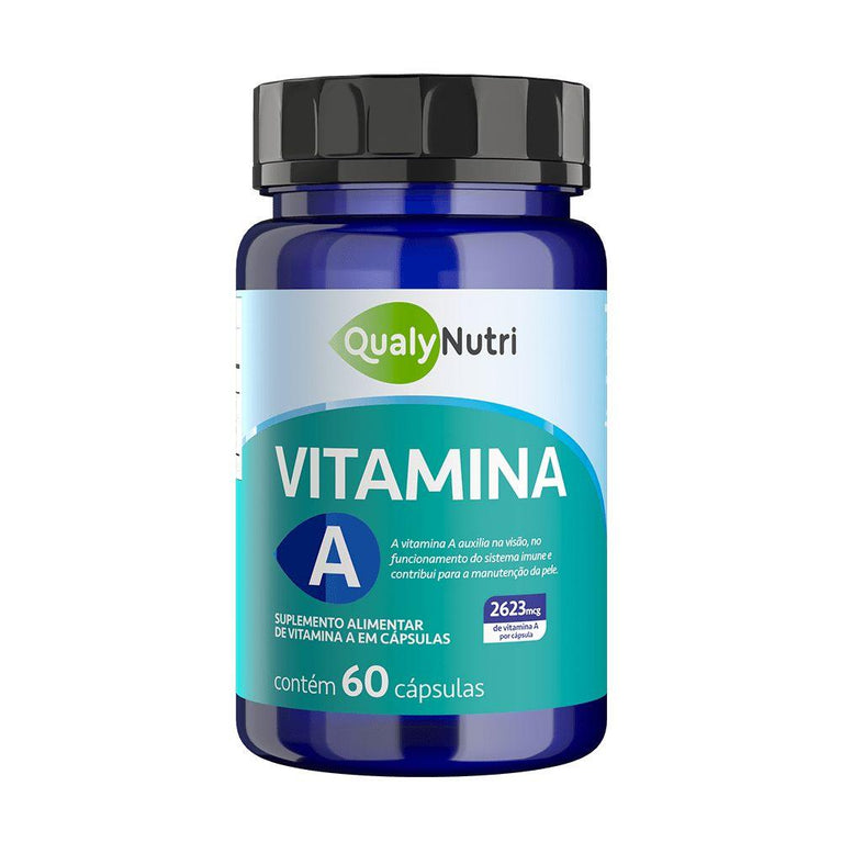 Vitamina A 60 cápsulas Qualy Nutri - HERBANATUS