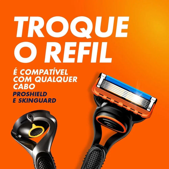 Gillette Carga Para Aparelho De Barbear Fusion5 4 Unidades - Drogaria Poupa Centro
