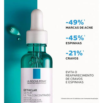 Sérum Facial La Roche-Posay Effaclar Ultra Concentrado Antiacne 15Ml