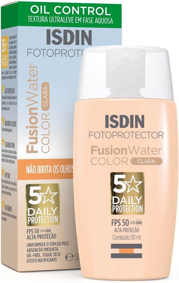 Isdin Fusion Water Clara F50 50Ml - Drogaria Poupa Centro