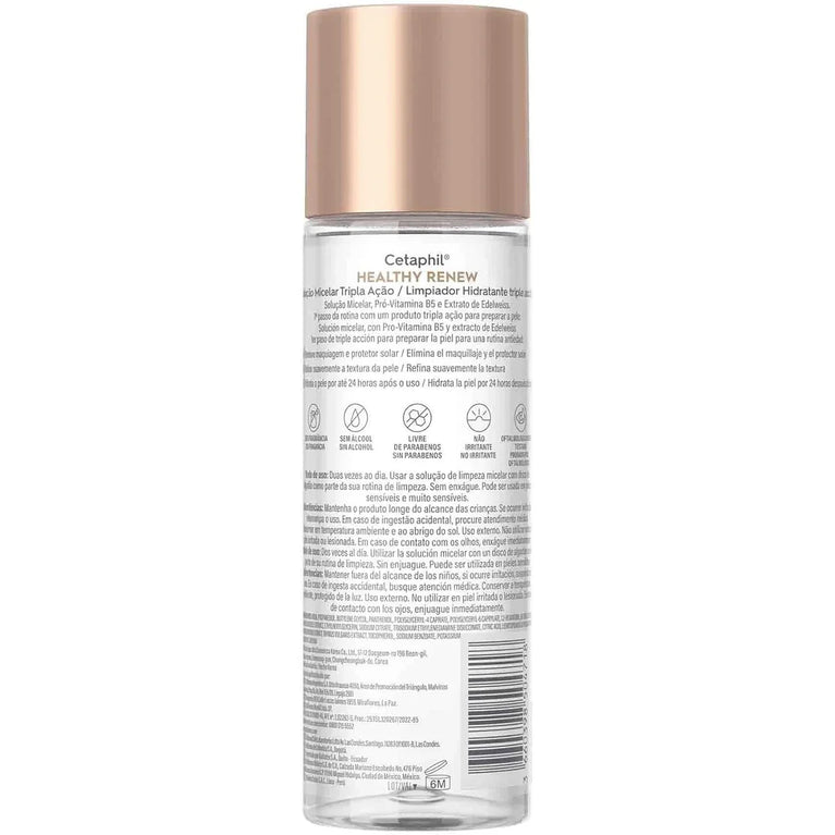 Solução Micelar Tripla Ação Cetaphil Healthy Renew - 160Ml