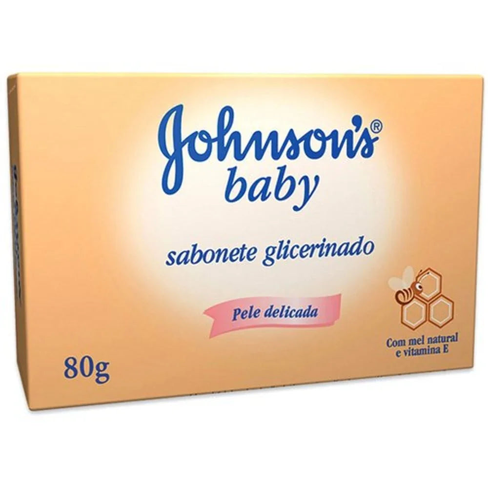 Sabonete Johnson's Baby Glicerina - 80G