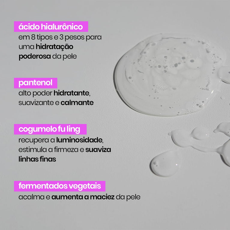 Sallve Hidratante Firmador 40G - 8 Ácidos Hialurônicos