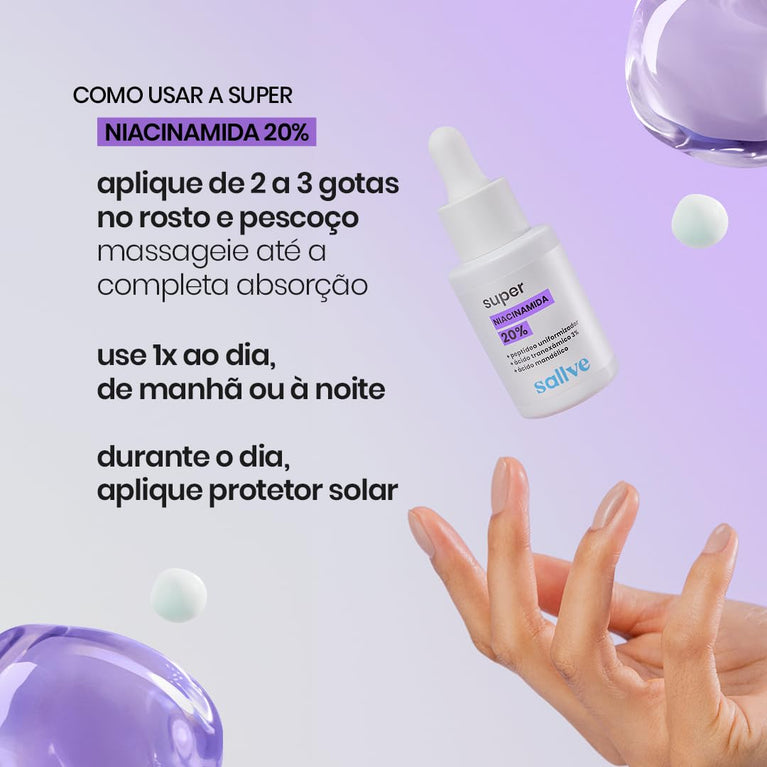Sallve Super Niacinamida 20% 30ml