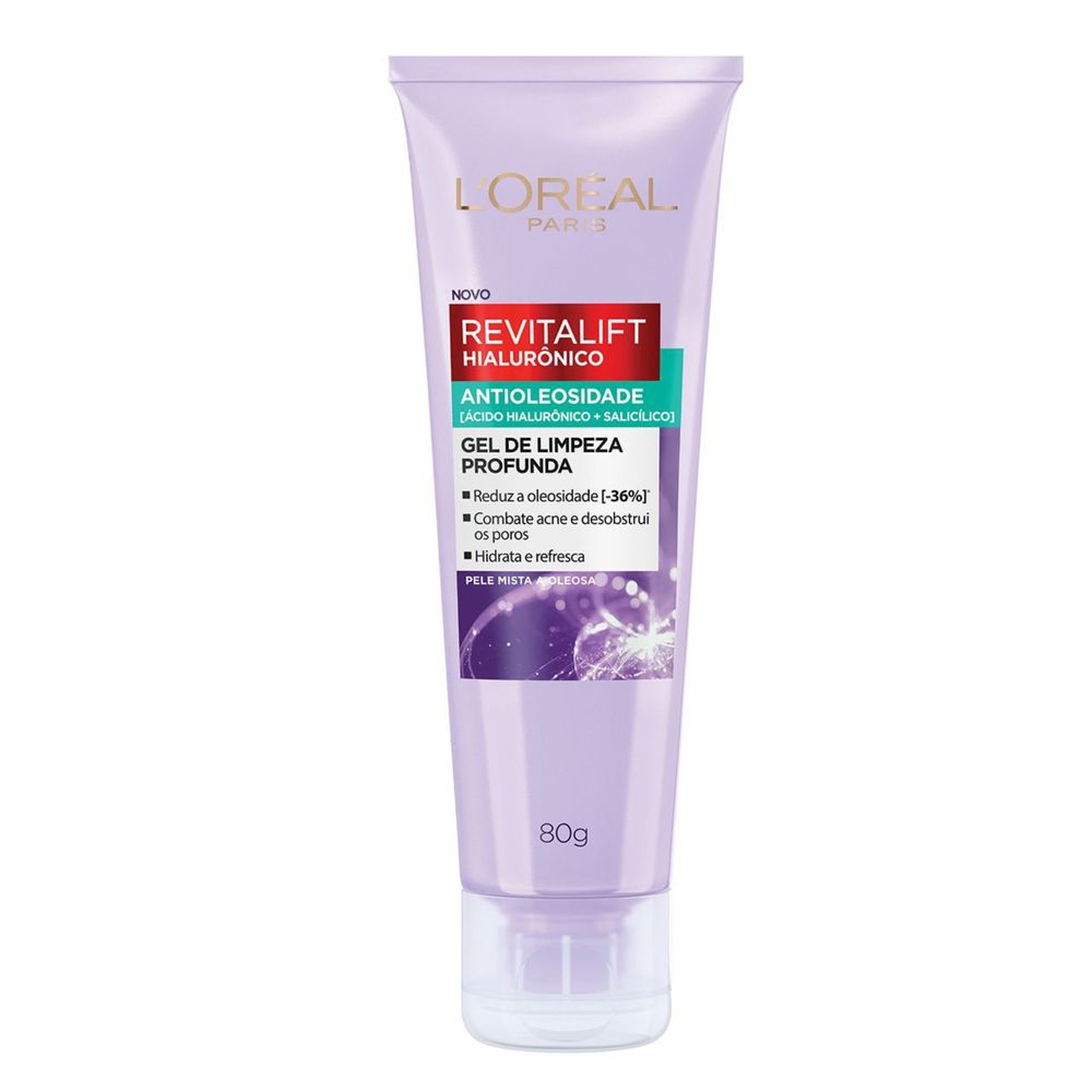 Gel Revitalift Hialur Oil Control 80Gr P Loreal .