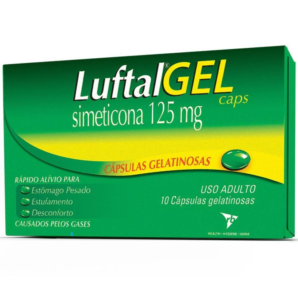 Luftal Max - 10 Cápsulas - Drogaria Poupa Centro