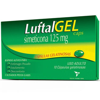 Luftal Max - 10 Cápsulas - Drogaria Poupa Centro