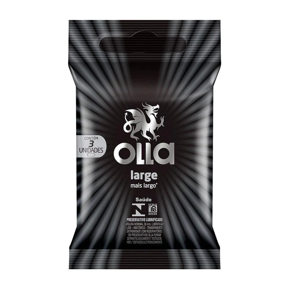 Preservativo Olla Large C/3