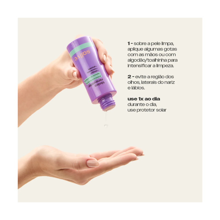 Sallve Tônico Renovador 120Ml - Aha 7%