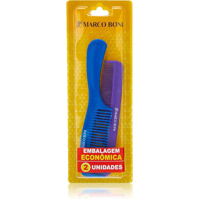 Kit Pente Dentes Finos com 2un