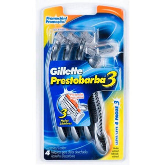 Aparelho aparador de Barba Prestobarba 3 Masc L4P3 - Drogaria Poupa Centro