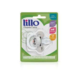 Chupeta Lillo Funny Animais Silicone Cachorro 6-12 Meses