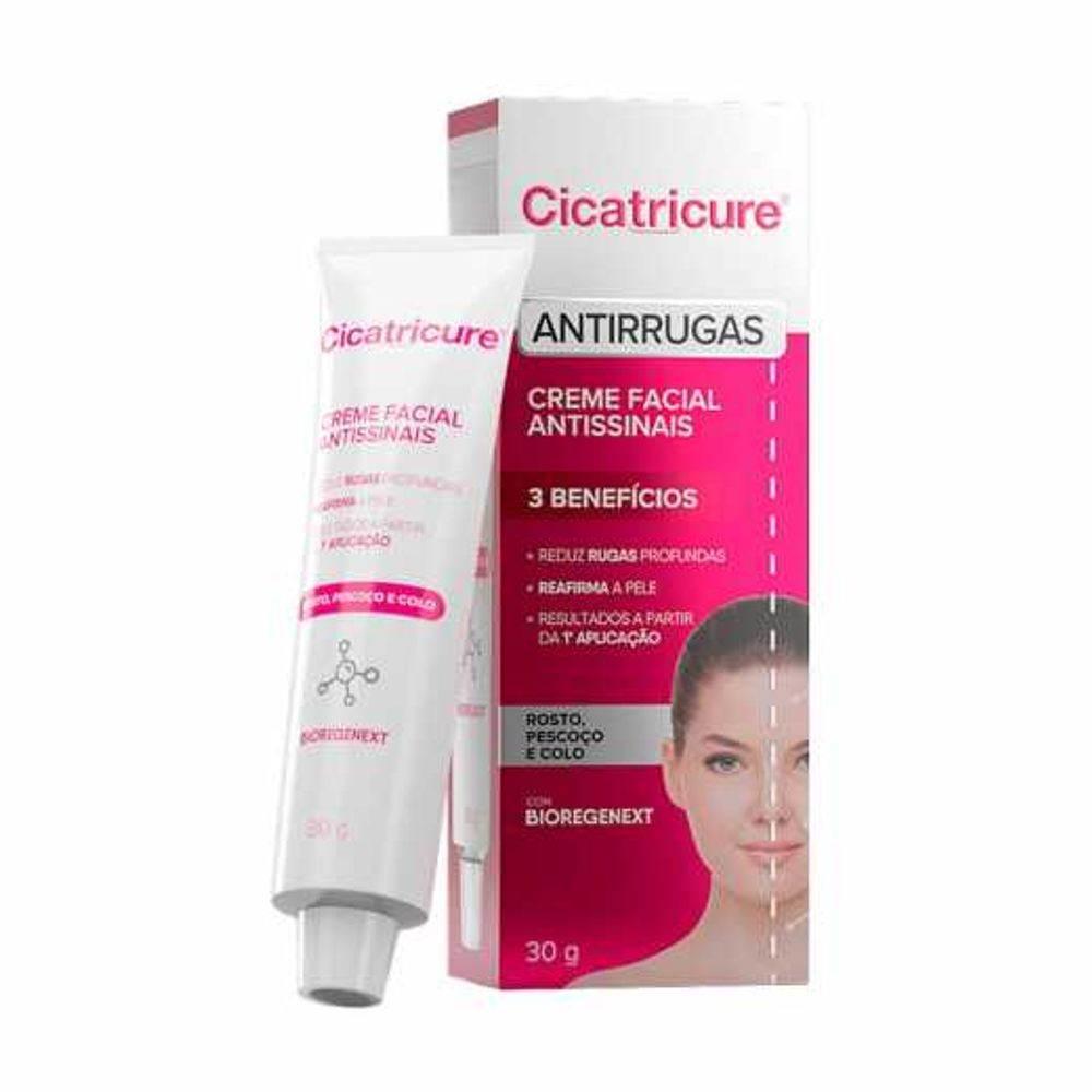 Cicatricure Creme Antissinais 30g - Drogaria Poupa Centro