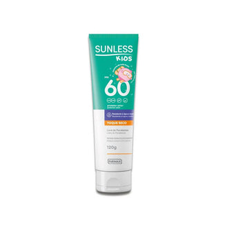 Protetor Solar Sunless 120g Kids Oil Free Fps 60 Farmax