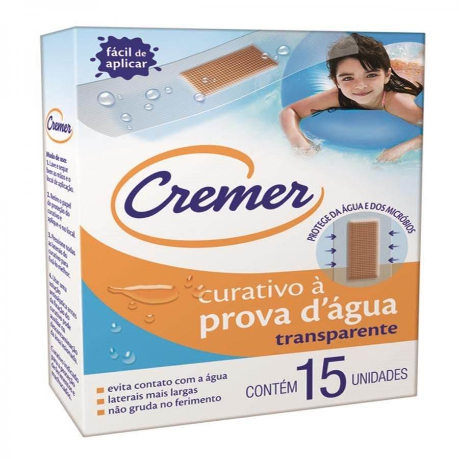 Cremer Curativo Prova D'Agua C/15 - Drogaria Poupa Centro