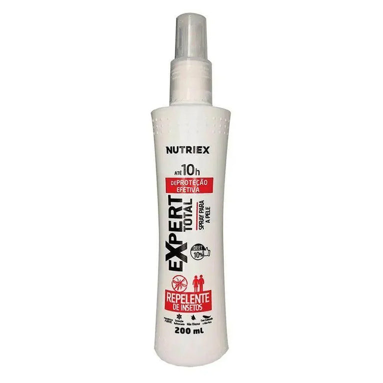 Repelente Expert Total Nutriex 200Ml Ate 10H Spray - Drogaria Poupa Centro